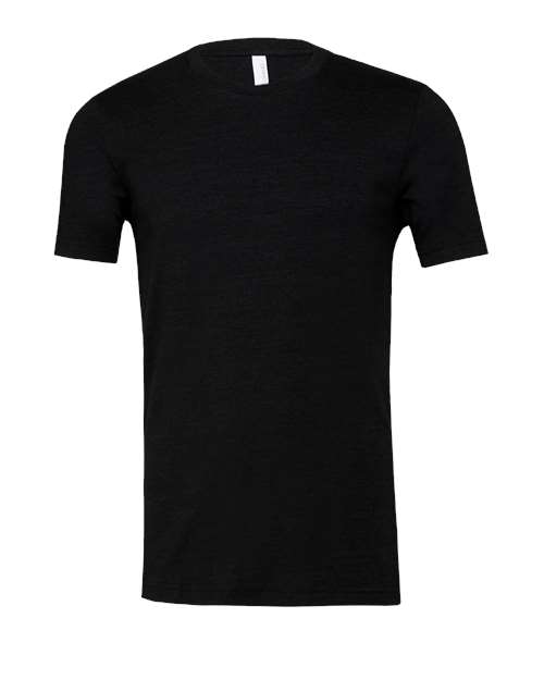 BELLA + CANVAS Triblend Tee 3413 Berry Triblend Custom Embroidered Business Logo