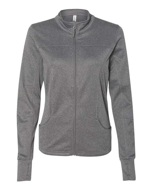 Independent Trading Co. Women's Poly-Tech Full-Zip Track Jacket EXP60PAZ Custom Embroidered Business Logo
