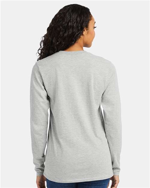 Hanes Perfect-T Long Sleeve T-Shirt 498L