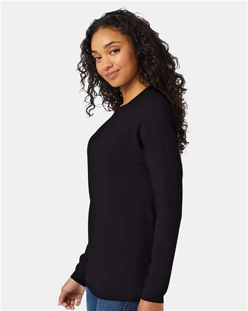 Hanes Perfect-T Long Sleeve T-Shirt 498L