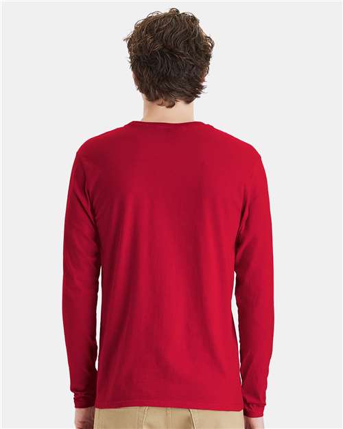 Hanes Perfect-T Long Sleeve T-Shirt 498L