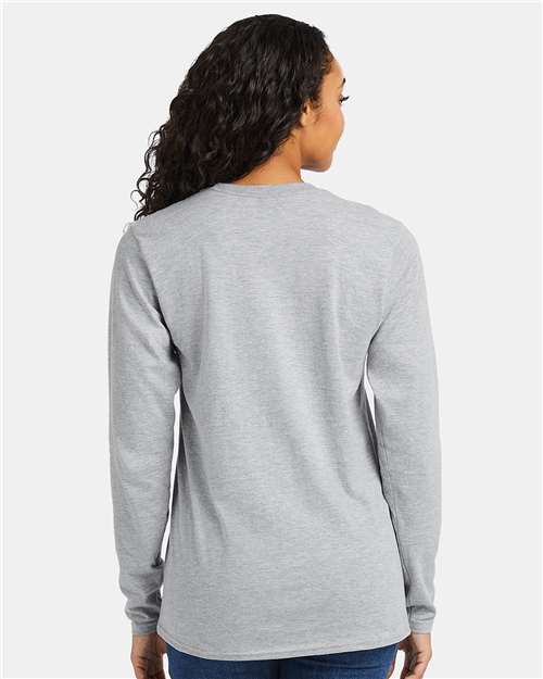 Hanes Perfect-T Long Sleeve T-Shirt 498L