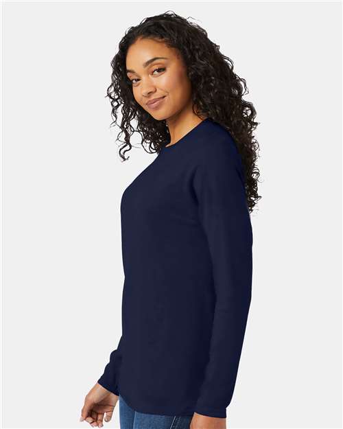 Hanes Perfect-T Long Sleeve T-Shirt 498L