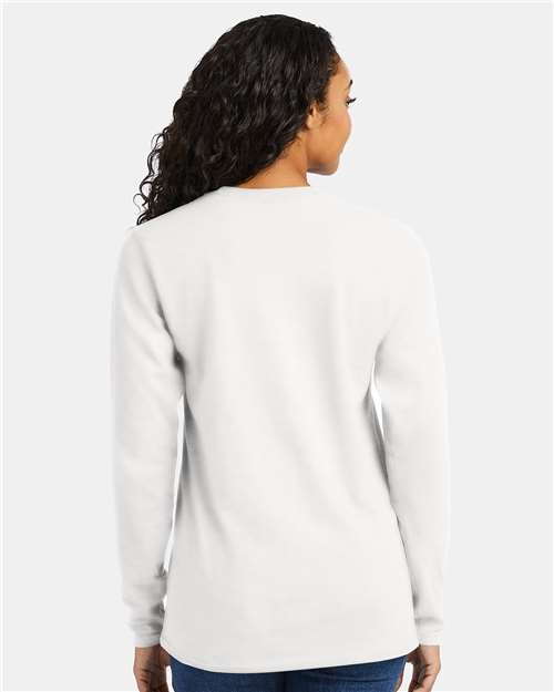 Hanes Perfect-T Long Sleeve T-Shirt 498L