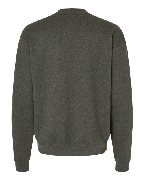 Champion Powerblend® Crewneck Sweatshirt S600 Dark Green Custom Embroidered Business Logo