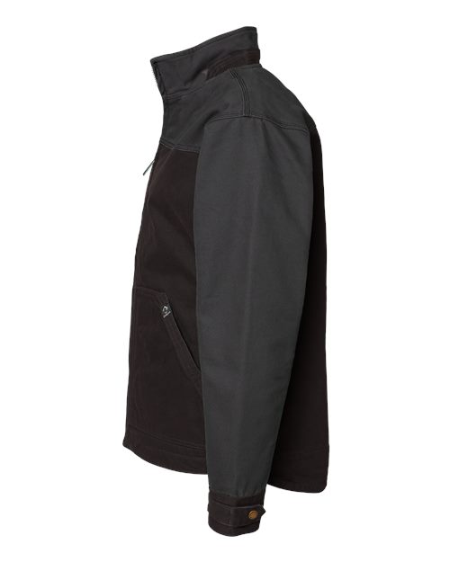 DRI DUCK Horizon Two-Tone Boulder Cloth™ Canvas Jacket Tall Size 5089T Custom Embroidered Business Logo