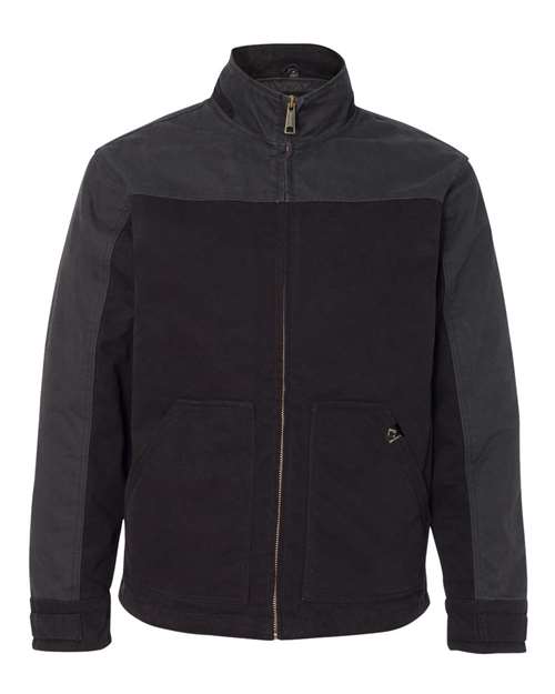 DRI DUCK Horizon Two-Tone Boulder Cloth™ Canvas Jacket Tall Size 5089T Custom Embroidered Business Logo