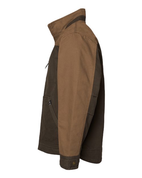 DRI DUCK Horizon Two-Tone Boulder Cloth™ Canvas Jacket Tall Size 5089T Custom Embroidered Business Logo