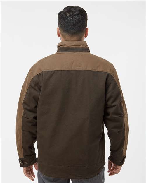 DRI DUCK Horizon Two-Tone Boulder Cloth™ Canvas Jacket Tall Size 5089T Custom Embroidered Business Logo