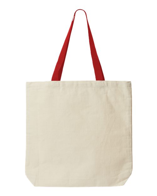 Liberty Bags Jennifer Cotton Canvas Tote 9868 Custom Embroidered Business Logo