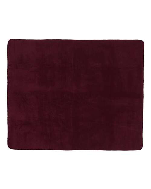 Alpine Fleece Value Blanket 8711 Custom Embroidered Business Logo