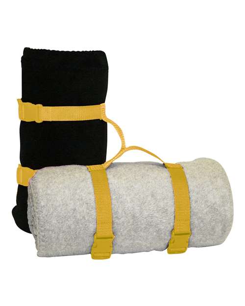 Alpine Fleece Blanket Strap 8820 Custom Embroidered Business Logo