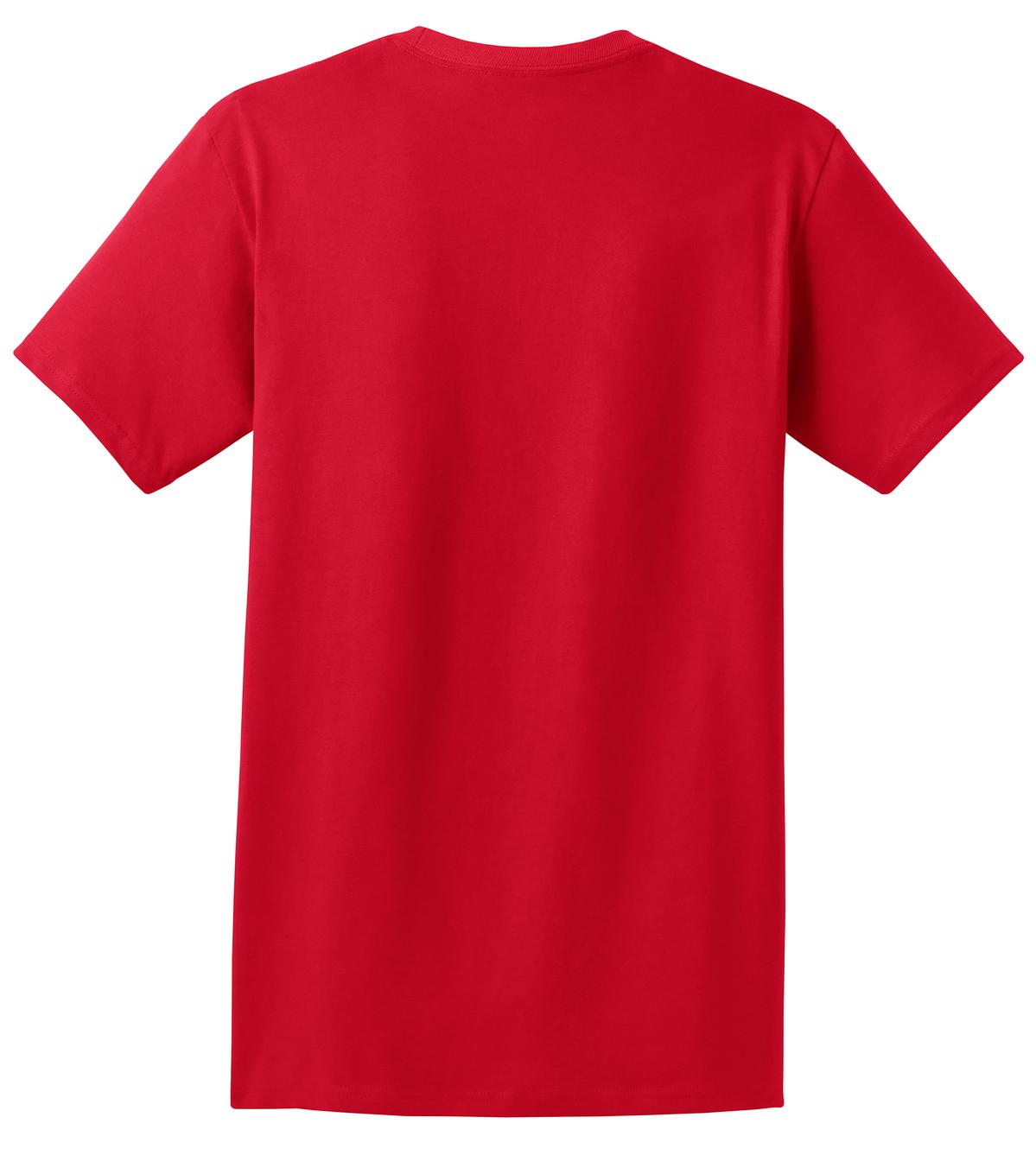 Hanes - Authentic 100% Cotton T-Shirt with Pocket. 5590