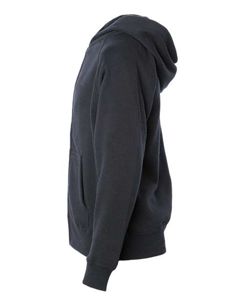 Independent Trading Co. Youth Lightweight Special Blend Raglan Zip Hood PRM15YSBZ Custom Embroidered Business Logo