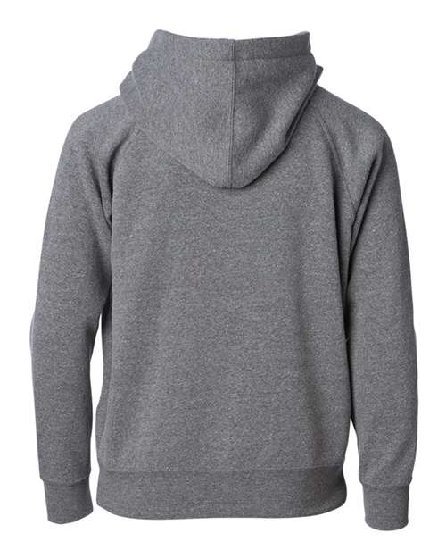 Independent Trading Co. Youth Lightweight Special Blend Raglan Zip Hood PRM15YSBZ Custom Embroidered Business Logo