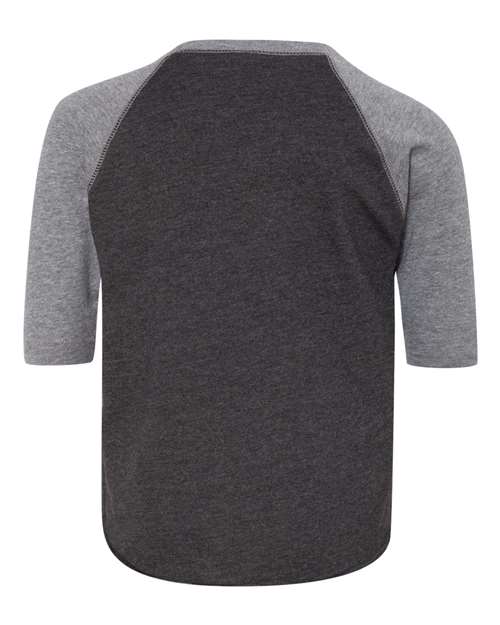 Rabbit Skins Toddler Baseball Fine Jersey Three-Quarter Sleeve Tee 3330