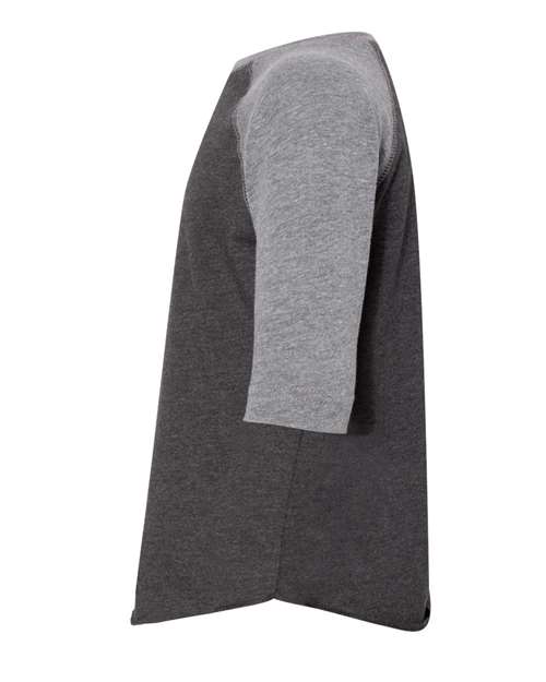 Rabbit Skins Toddler Baseball Fine Jersey Three-Quarter Sleeve Tee 3330