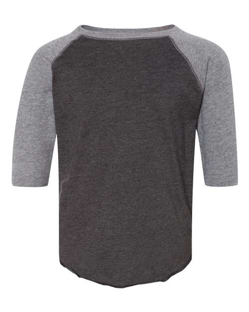 Rabbit Skins Toddler Baseball Fine Jersey Three-Quarter Sleeve Tee 3330