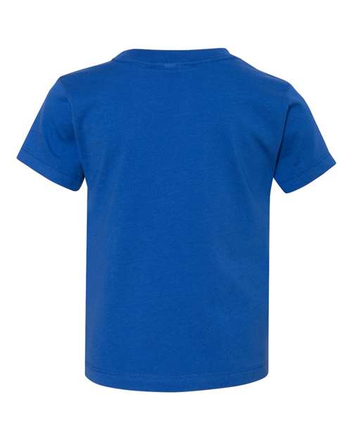 BELLA + CANVAS Toddler Jersey Tee 3001T Team Purple Custom Embroidered Business Logo