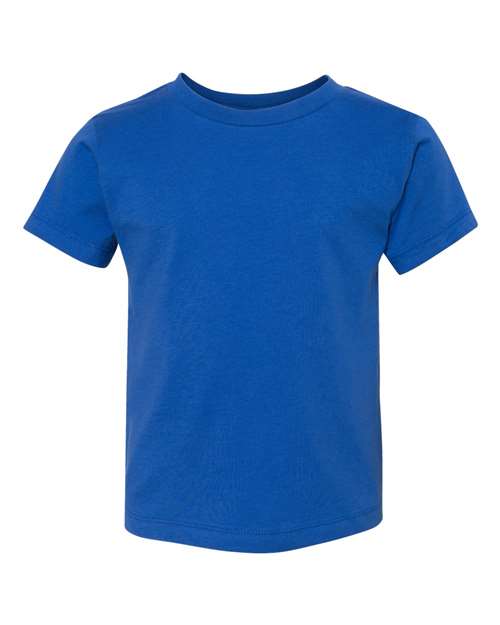 BELLA + CANVAS Toddler Jersey Tee 3001T True Royal Custom Embroidered Business Logo