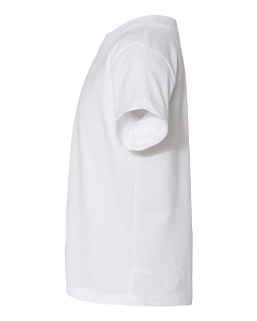 BELLA + CANVAS Toddler Jersey Tee 3001T White Custom Embroidered Business Logo