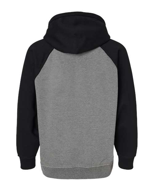 J. America Vintage Heather Hooded Sweatshirt 8885