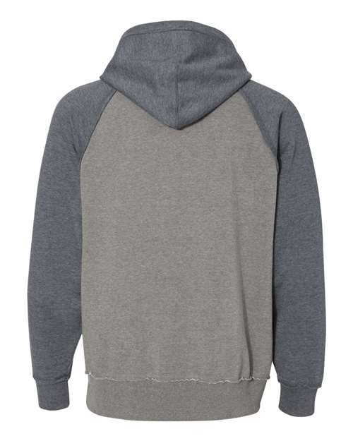 J. America Vintage Heather Hooded Sweatshirt 8885