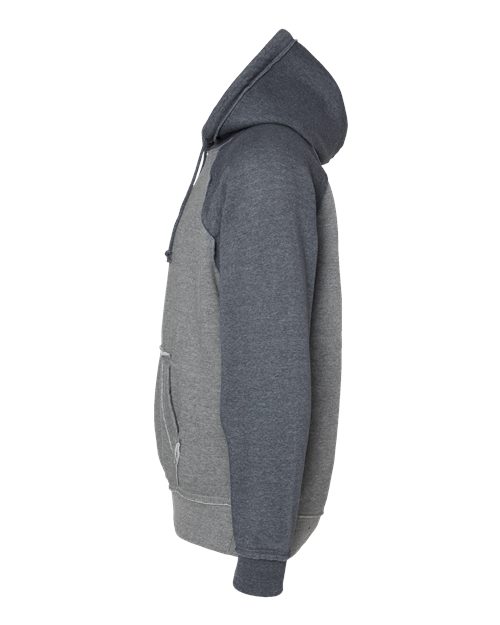 J. America Vintage Heather Hooded Sweatshirt 8885