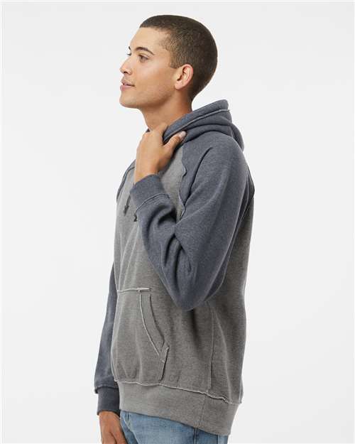 J. America Vintage Heather Hooded Sweatshirt 8885