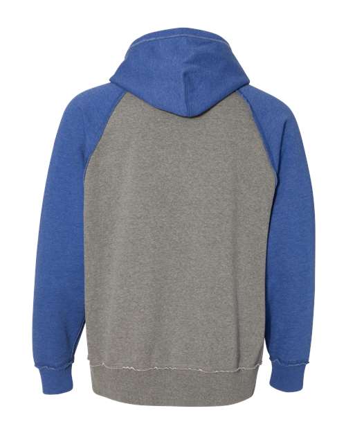 J. America Vintage Heather Hooded Sweatshirt 8885