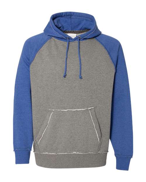 J. America Vintage Heather Hooded Sweatshirt 8885