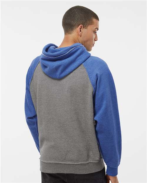 J. America Vintage Heather Hooded Sweatshirt 8885