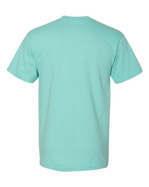 Gildan Hammer™ T-Shirt H000 Chalky Mint Custom Embroidered Business Logo