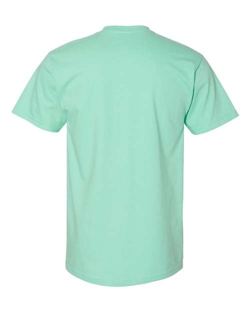 Gildan Hammer™ T-Shirt H000 Graphite Heather Custom Embroidered Business Logo