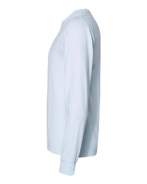 ComfortWash by Hanes Garment-Dyed Long Sleeve T-Shirt GDH200 Soothing Blue