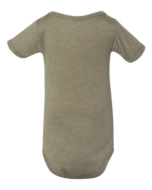 BELLA + CANVAS Infant Triblend Short Sleeve One Piece 134B Custom Embroidered Business Logo