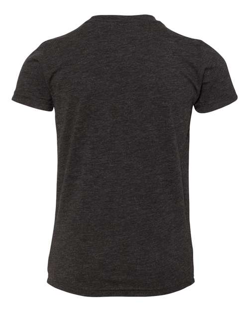 BELLA + CANVAS Youth Triblend Tee 3413Y Custom Embroidered Business Logo