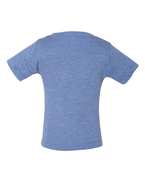BELLA + CANVAS Infant Triblend Tee 3413B Custom Embroidered Business Logo