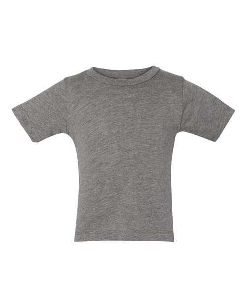 BELLA + CANVAS Infant Triblend Tee 3413B Custom Embroidered Business Logo
