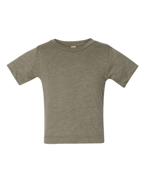 BELLA + CANVAS Infant Triblend Tee 3413B Custom Embroidered Business Logo
