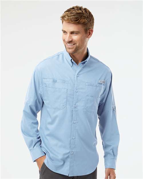 Custom Embroidered Columbia PFG Tamiami™ II Long Sleeve Shirt 128606