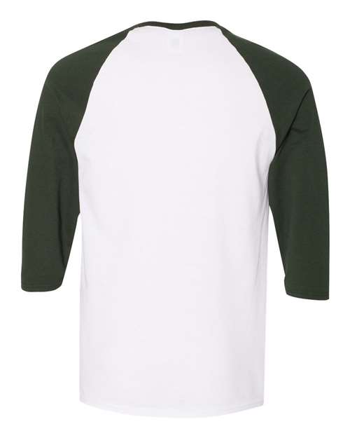 Gildan Heavy Cotton™ Raglan Three-Quarter Sleeve T-Shirt 5700
