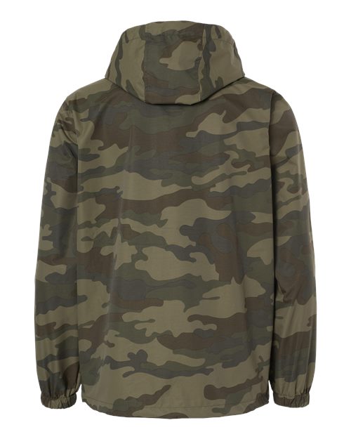 Independent Trading Co. Nylon Anorak EXP94NAW Custom Embroidered Business Logo