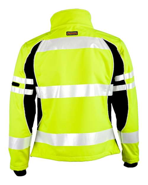 Kishigo Premium Black Series® Women's Soft Shell Jacket JS144