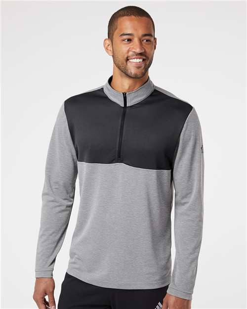 Custom Embroidered Adidas Lightweight Quarter-Zip Pullover A280