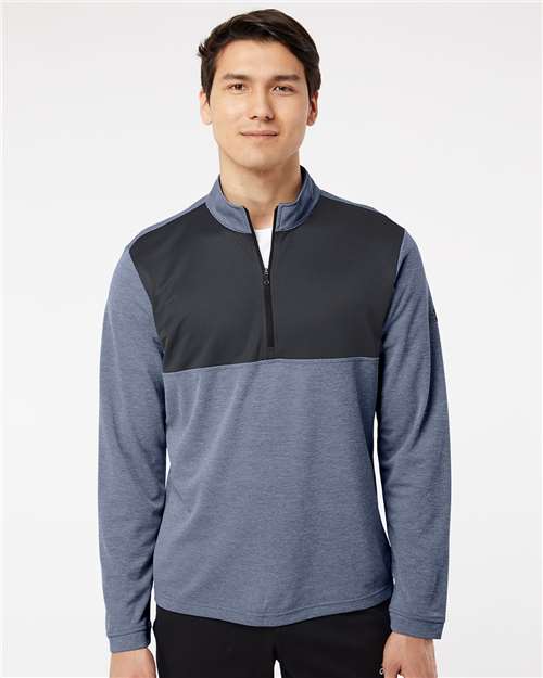 Custom Embroidered Adidas Lightweight Quarter-Zip Pullover A280