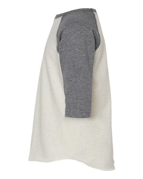 Rabbit Skins Toddler Baseball Fine Jersey Three-Quarter Sleeve Tee 3330