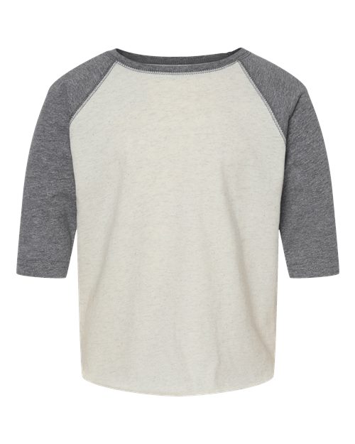 Rabbit Skins Toddler Baseball Fine Jersey Three-Quarter Sleeve Tee 3330
