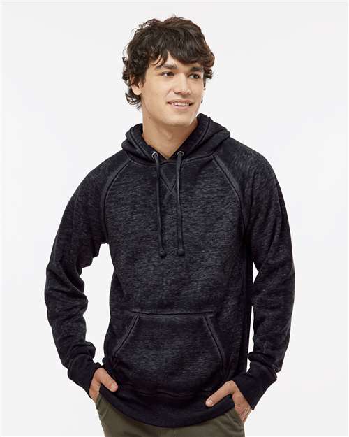 Custom Embroidered J. America Vintage Zen Fleece Hooded Sweatshirt 8915