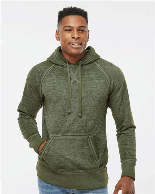 Custom Embroidered J. America Vintage Zen Fleece Hooded Sweatshirt 8915